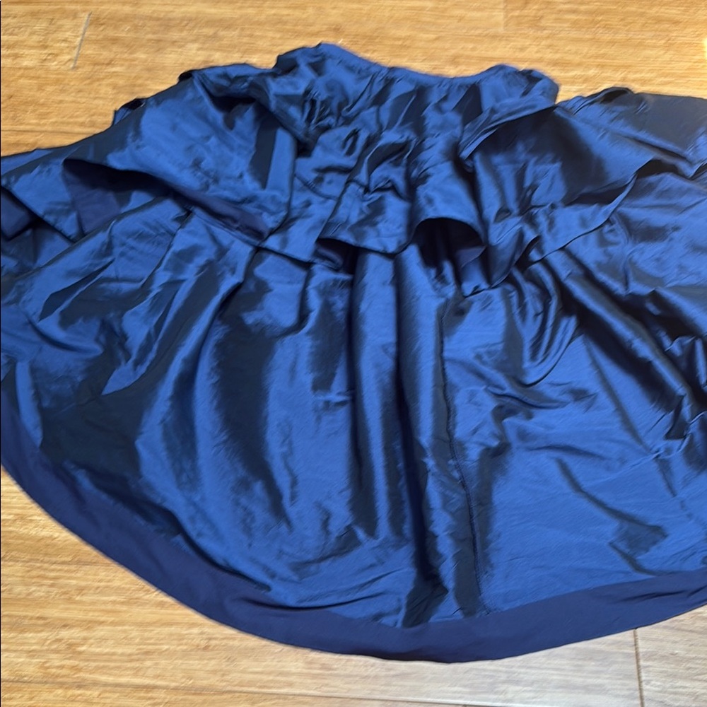 Elegant Navy Blue Women's Skirt